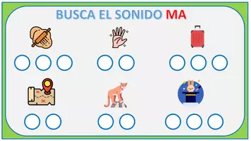 Vista previa - Hojas de trabajo - BUSCA IMÁGENES CON EL SONIDO M - página 2