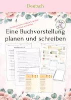Vorschau - Stundenentwürfe - Eine Buchvorstellung planen und schreiben - Deckblatt