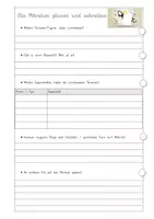 Vorschau - Stundenentwürfe - Märchen planen und schreiben - Checkliste und Feedbackbogen - Seite 1