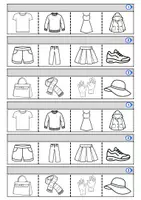 Aperçu - Jeux - Kit d'anglais - Leçon à manipuler – Les vêtements - Page 2