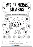 Vista previa - Unidades / Secuencias / Situaciones de Aprendizaje - COLOREA, DESCUBRE Y FORMA PALABRAS - página 1