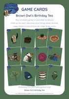 Vista previa - Unidades / Secuencias / Situaciones de Aprendizaje - Brown Owl's Birthday Tea - GAME CARDS - Portada
