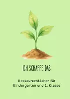 Vorschau - Poster - Ich schaffe das: Bildkarten für Kita, Kindergarten & die 1. Klasse - Deckblatt