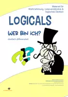 Vorschau - Arbeitsblätter - Leseverständnis Klasse 2 - Logicals Klasse 2 - Logicals Klasse 3 - Leseverstehen Klasse 2 - Leselogicals Klasse 2 - Freiarbeitsmaterial Deutsch Klasse 2 - Deckblatt