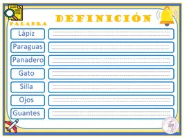 Vista previa - Juegos / Gamificación - DEFINE LAS SIGUIENTES PALABRAS SIGUIENDO UN PATRÓN. - página 2