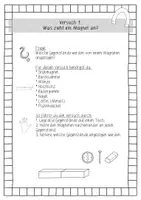 Vorschau - Arbeitsblätter - Magnetismus: Forscherheft (Experimente & Versuchsprotokolle) - Sachunterricht - Kl. 3/4 - Seite 3