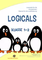 Vorschau - Arbeitsblätter - Leseverständnis Klasse 1 - Logicals Klasse 1 - Deckblatt