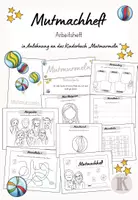 Vorschau - Arbeitsblätter - Mutmachheft - Aufgaben zum Buch für die Einschulung - Deckblatt