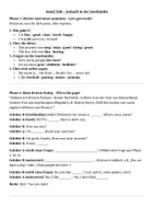 Vorschau - Arbeitsblätter - Role Play: Small Talk and Getting to know your Host Family | Gastfamile, England - Seite 1