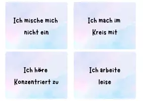 Vorschau - Bildkarten - Wochenziele für SuS - Deckblatt