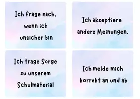 Vorschau - Bildkarten - Wochenziele für SuS - Seite 3