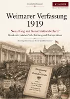 Vorschau - Arbeitsblätter - Geschichte Klausur Oberstufe: Weimarer Verfassung 1919 – mit Erwartungshorizont - Deckblatt