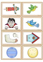 Vorschau - Stationenlernen - Buchstabbeneinführung Vv - Bildkarten - Seite 3