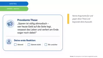 Vorschau - Arbeitsblätter - Sparmotive - Komplette Unterrichtsstunde - Seite 2