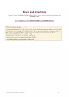 Vorschau - Arbeitsblätter - Town and Directions Vocabulary: Complete Worksheet Pack with Answer Key, Year 5/6, differentiated - Deckblatt