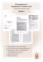 Vorschau - Stundenentwürfe - Unterrichtsentwürfe Englisch - Deckblatt