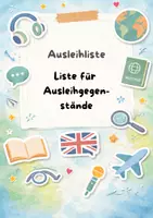 Vorschau - Anderer Materialtyp - Ausleihliste (Dokumentation) - Deckblatt