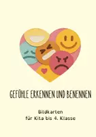 Vorschau - Arbeitsblätter - Gefühle benennen und erkennen: Kita - 4.Klasse - Deckblatt