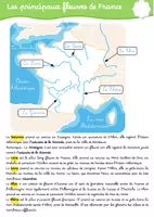 Aperçu - Feuilles d'exercices - villes-fleuves-reliefs-de-france-CM1 - Page 3