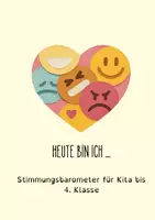 Vorschau - Arbeitsblätter - Stimmungsbarometer: Heute bin ich... - Deckblatt