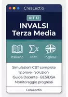 anteprima - Esercizi - INVALSI Terza Media | 21 Simulazioni CBT + Soluzioni - Pagina 1
