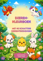 Voorbeeld - NL Dierenkleurboek - Voorblad