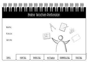 Vorschau - Arbeitsblätter - Interaktive PDF Flipbook - Lernverhalten reflektieren, Lerntipps sichern & Gespräche vorbereiten - Seite 2