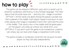 Προεπισκόπηση - Παιχνίδια - YLE Starters (Pre A1) MATCHING GAME - Cambridge Exam Practice - Σελίδα 2