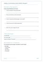 Vorschau - Arbeitsblätter - Are Smartphones Good or Bad for Teenagers? - Reading Comprehension - Seite 3