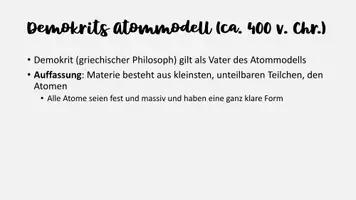 Vorschau - Präsentationen/Tafelbilder - Aufbau der Materie - Seite 2