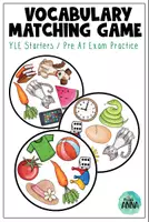 Προεπισκόπηση - Παιχνίδια - YLE Starters (Pre A1) MATCHING GAME - Cambridge Exam Practice - Εξώφυλλο