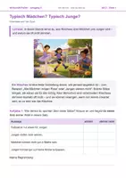 Vorschau - Arbeitsblätter - Typisch Mädchen? Typisch Junge? – Ich bin ich – und du bist du – AB 2 - Deckblatt
