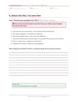 Vorschau - Arbeitsblätter - Filmanalyse Materialpaket zum 1. H.P. Film => "Kreative schriftliche Medienarbeit zum Film Harry P. und die Kammer des Schreckens" (diverse pre-, while- & post-viewing Aufgaben) - Seite 2