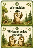 Vorschau - Präsentationen/Tafelbilder - Klassenregeln - Klassentier Eule - Seite 2