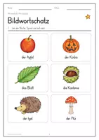Vorschau - Arbeitsblätter - GRATIS DaZ Wimmelbild: Herbst Bauernhof - Seite 2