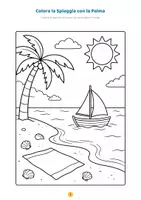 anteprima - Giochi - Le Mie Vacanze al Mare - Libro di Attività Estivo - 4-6 anni - Pagina 2
