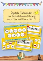 Vorschau - Präsentationen/Tafelbilder - Materialpaket: Digitale Tafelbilder nach Flex und Flora 1 - Seite 1