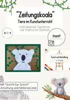 Vorschau - Stundenentwürfe - Jahrespaket - KUNST | Klasse 4 (Materialpaket) - Seite 1
