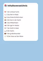 Vorschau - Stundenentwürfe - Lesetraining Waldtiere Klasse 4 – Leseverständnis mit Lösungen - Seite 1