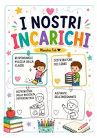 anteprima - Flashcard - I nostri incarichi Scuola dell'infanzia e primaria - Pagina di copertina