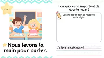 Aperçu - Affichage - La rentrée scolaire - règles de classe - cahier activités - Page 2