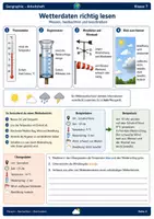 Vorschau - Arbeitsblätter - Wetter und Klima Arbeitsheft Klasse 5–6 - Seite 2