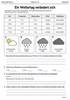 Vorschau - Arbeitsblätter - Wetter und Klima Arbeitsheft Klasse 5–6 - Seite 3