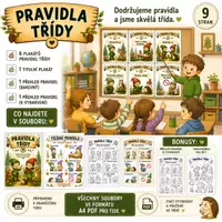 Náhled - PRAVIDLA TŘÍDY PRO DĚTI - krycí list