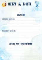 Vorschau - Arbeitsblätter - Arbeitsblatt - Hitze und Kälte: Ursachen und Waldbrandschutz - Deckblatt