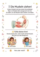 Vorschau - Arbeitsblätter - Alles rund um Muskeln & Bewegung – Wissens- & Mitmachheft (Kita–1.Klasse) - Seite 3