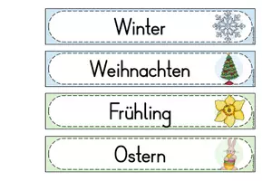 Vorschau - Anderer Materialtyp - Etiketten für Maxibriefkartons - Feste und Jahreszeiten (Klasse 1-4) - Seite 3