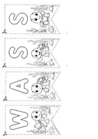 Vorschau - Mal- und Bastelvorlagen - Unsere Klasse - Wasserschildkrötenklasse Wimpelkette - Seite 3