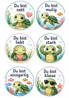 Vorschau - Poster - Unsere Klasse - Wasserschildkrötenklasse Positive Affiormationen - Seite 3