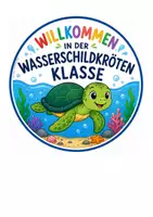 Vorschau - Arbeitsblätter - Unsere Klasse - Wasserschildkrötenklasse Logo - Seite 2